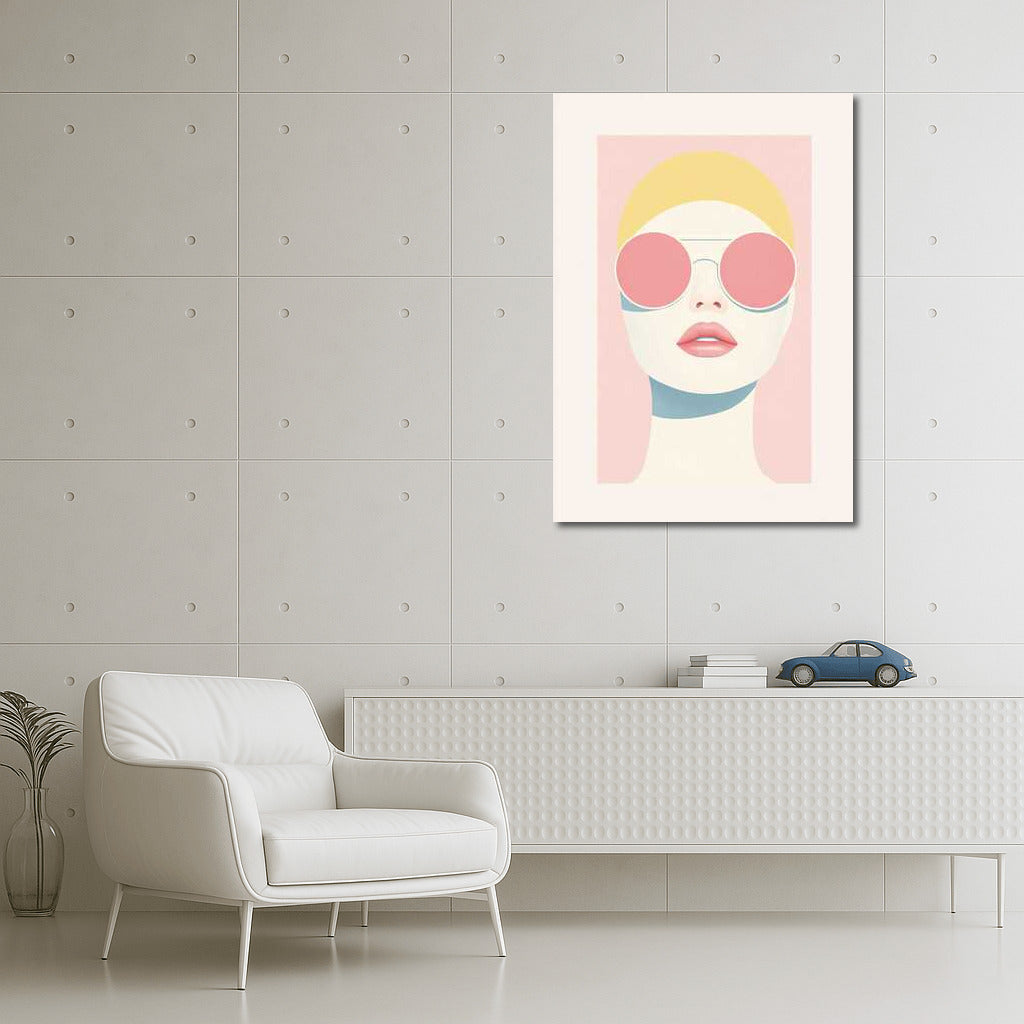 Bright Geometry: Pastel Minimalism for Interior