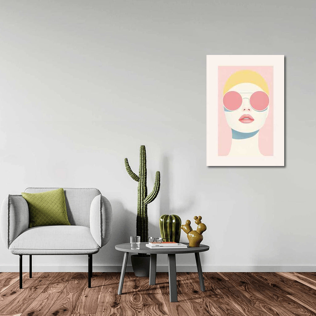 Bright Geometry: Pastel Minimalism for Interior