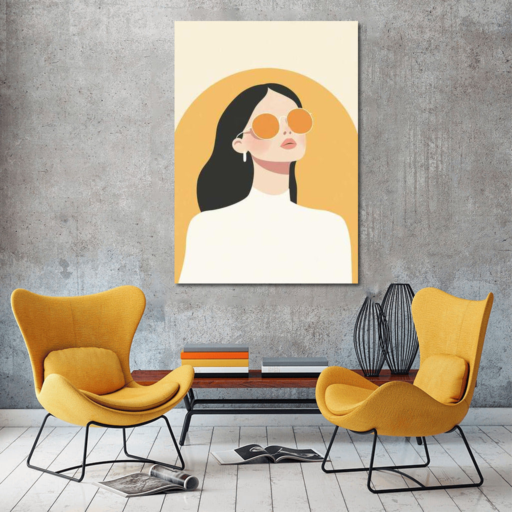 Elegant Look in Glasses: Stylish Minimalism for Your Space