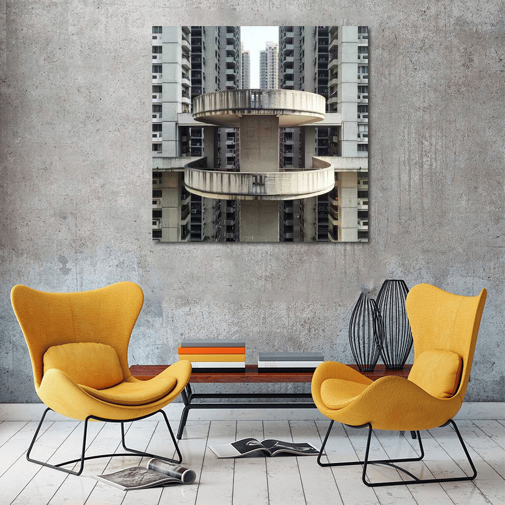 Secrets of Concrete Balconies: Urban Aesthetics