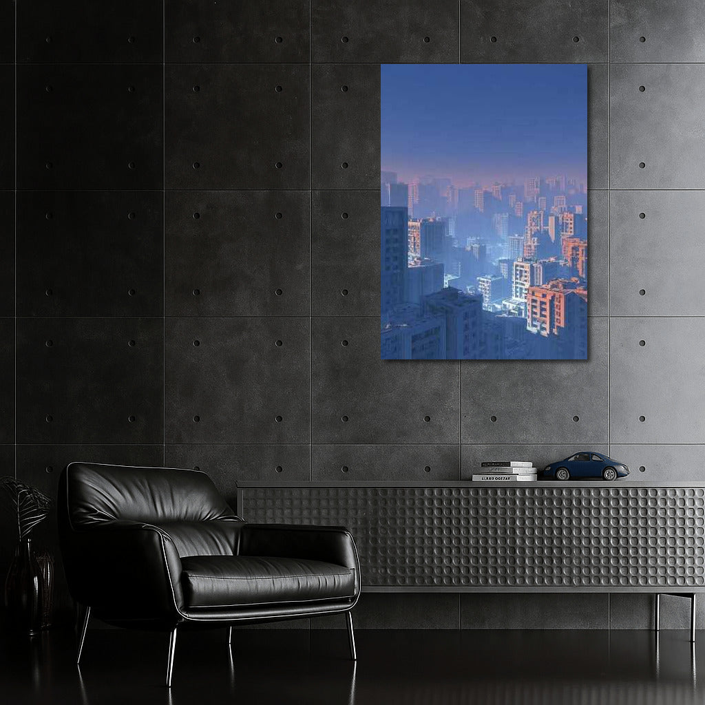 Harmony of Light and Shadow: Architectural Symphony of Urban Heights