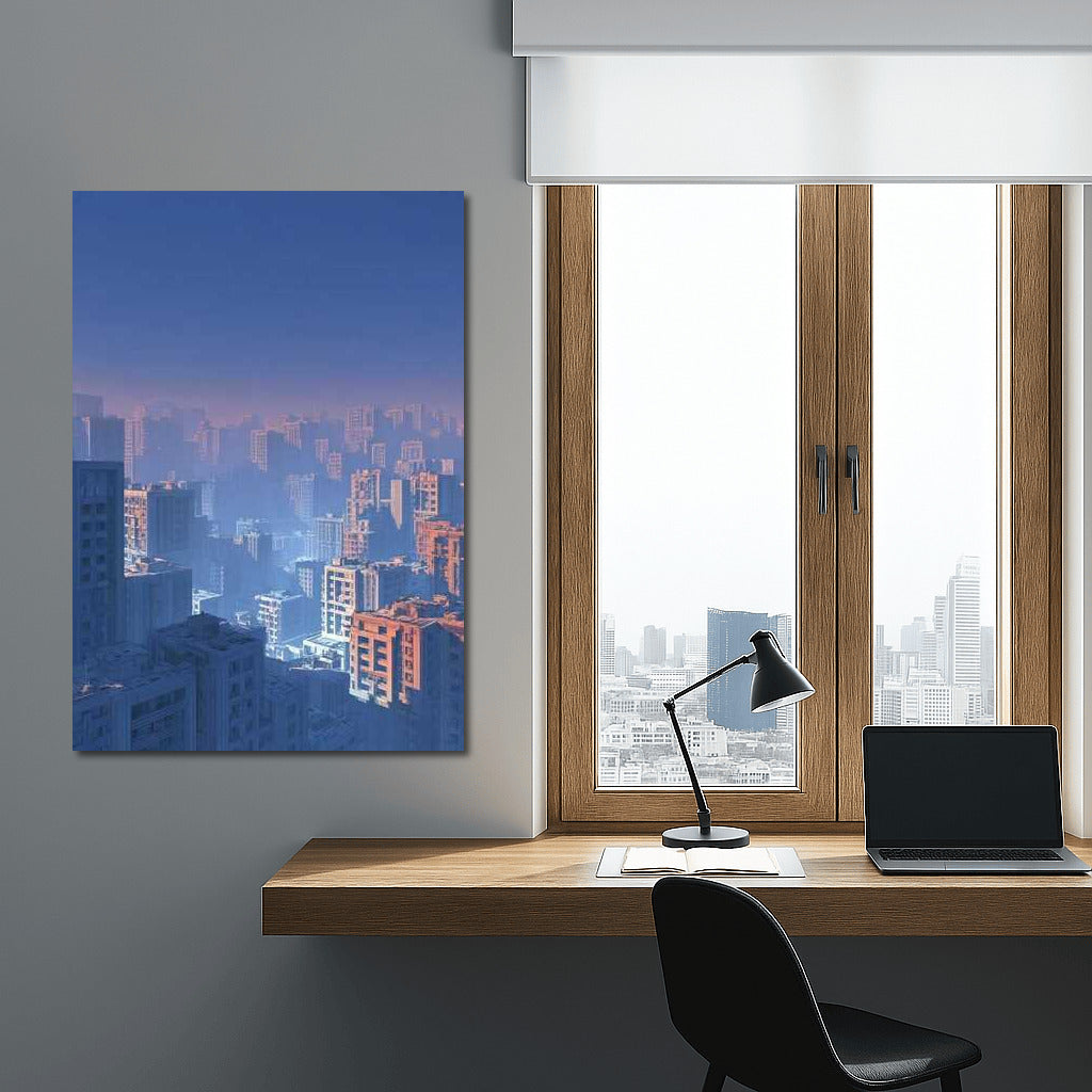 Harmony of Light and Shadow: Architectural Symphony of Urban Heights