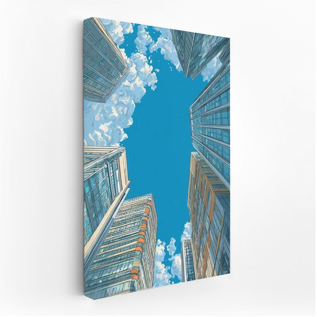 Symphony of Urban Dream: Contemporary Architecture of Glass and Concrete