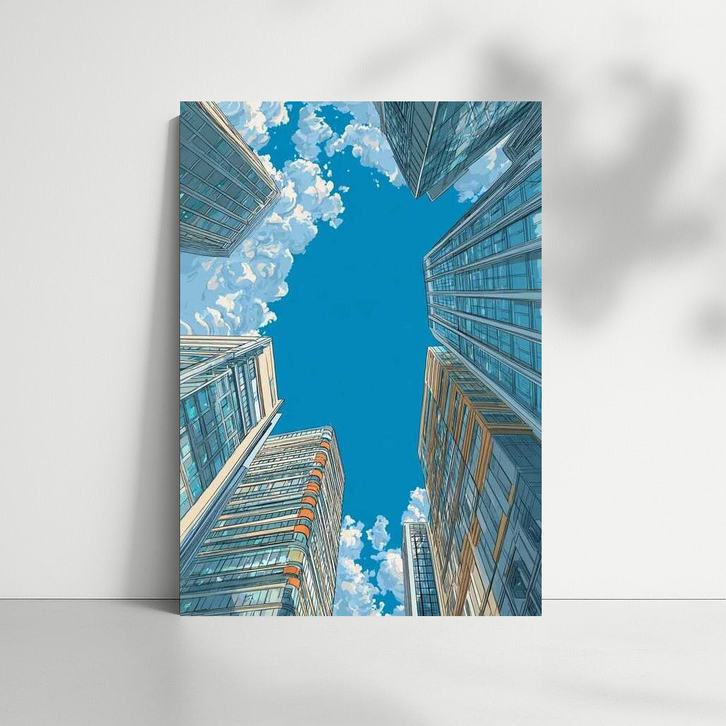 Symphony of Urban Dream: Contemporary Architecture of Glass and Concrete