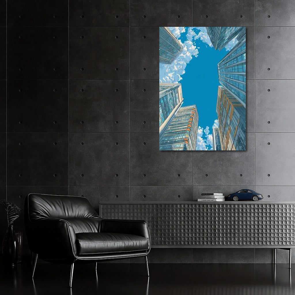 Symphony of Urban Dream: Contemporary Architecture of Glass and Concrete