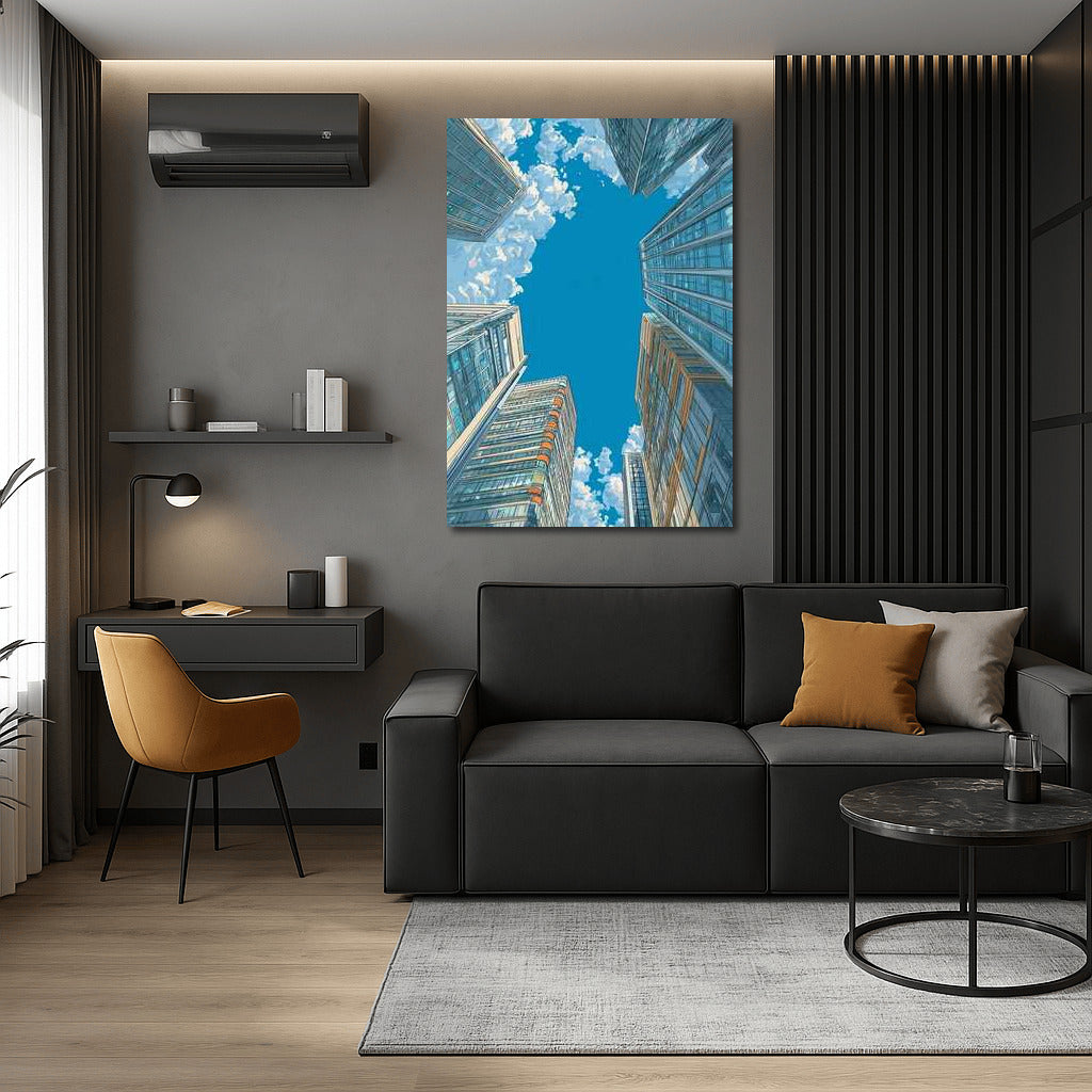 Symphony of Urban Dream: Contemporary Architecture of Glass and Concrete