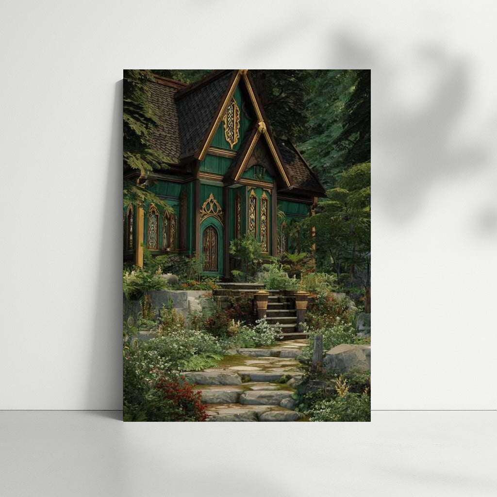 Fairytale Nature Corner in Cottagecore Style