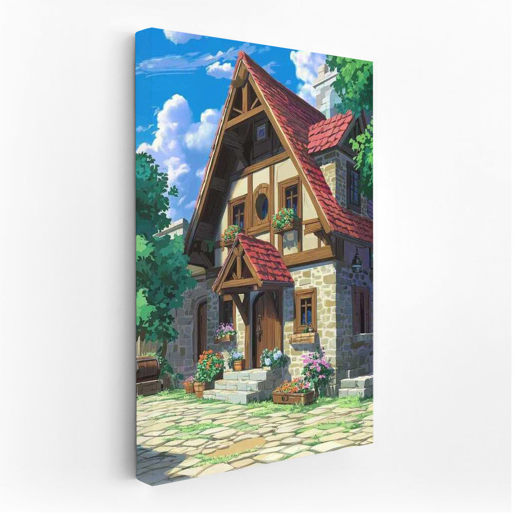 Blooming Cottage in the Gardens: Cottagecore Magic