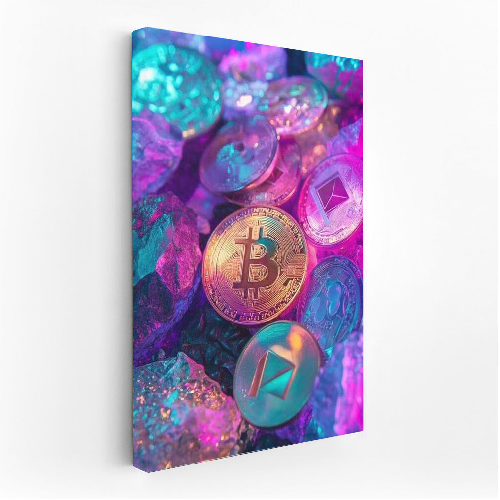 Digital Space: The World of Bitcoin and Ether