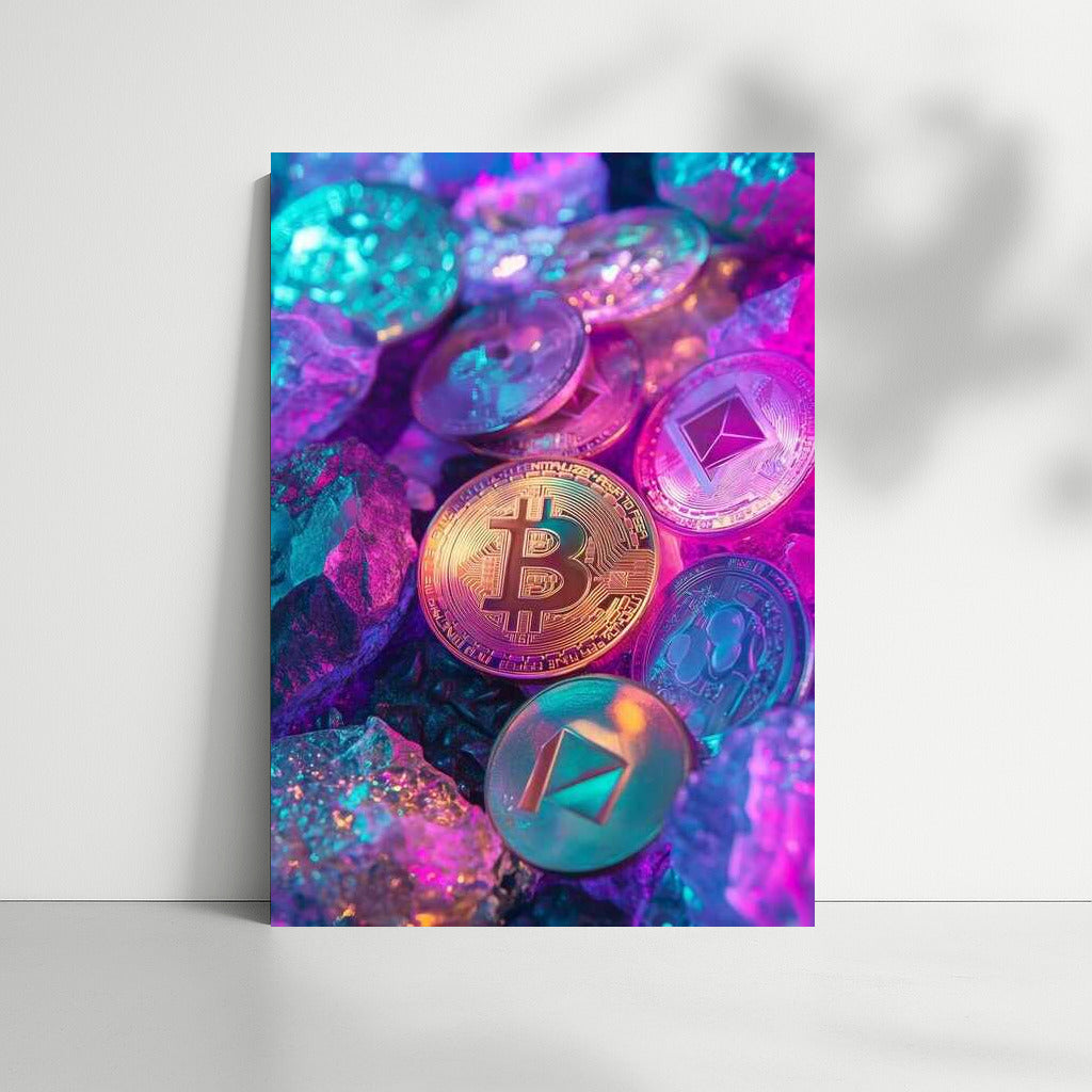 Digital Space: The World of Bitcoin and Ether
