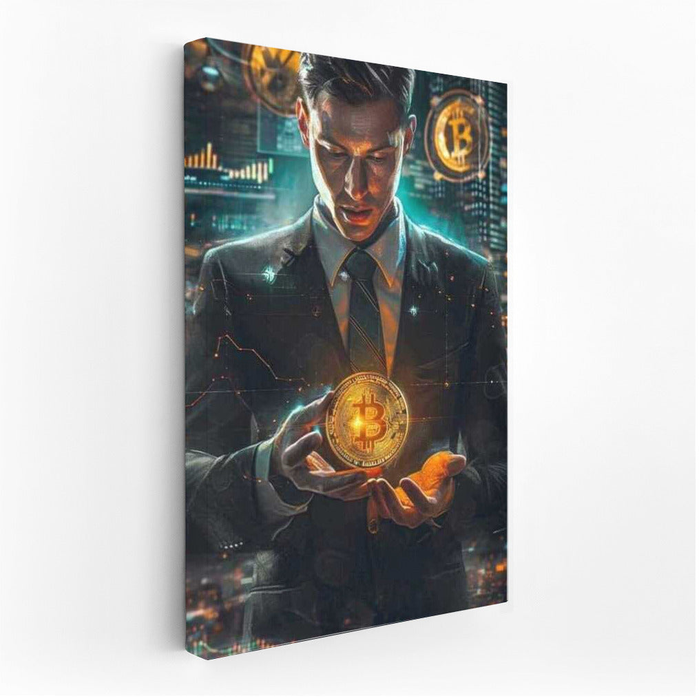Cryptocurrency Glow: The Digital Future in Your Hands