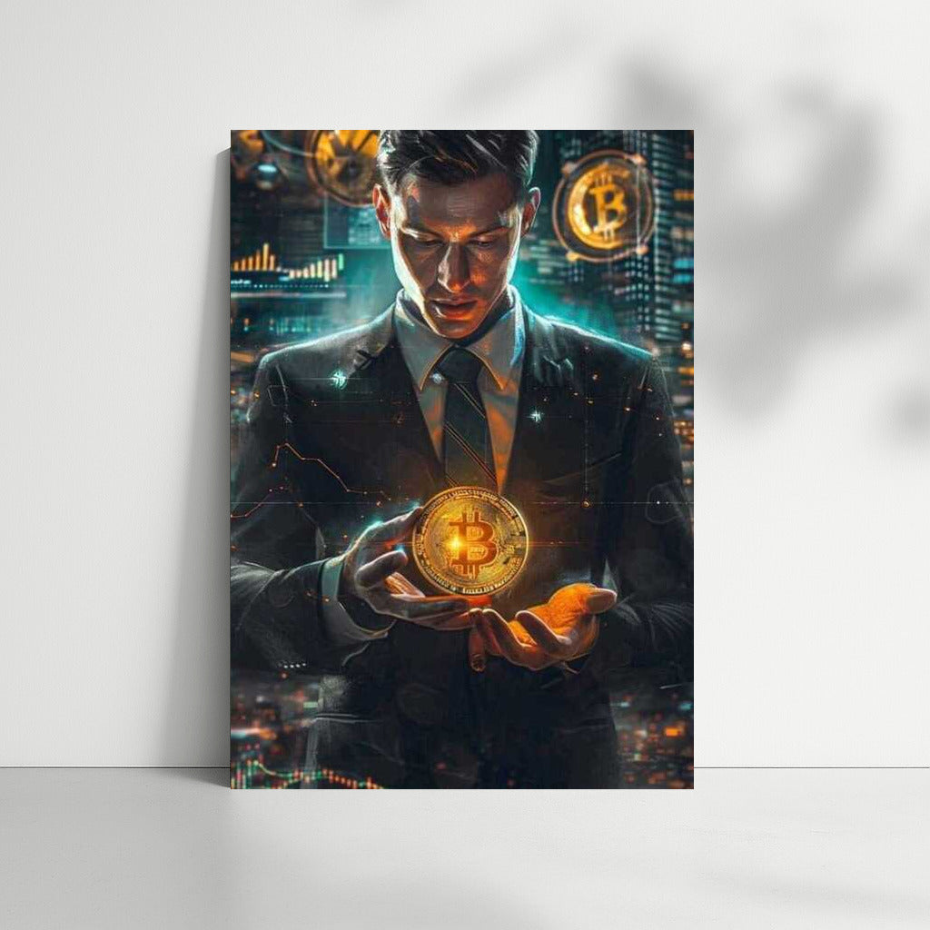 Cryptocurrency Glow: The Digital Future in Your Hands