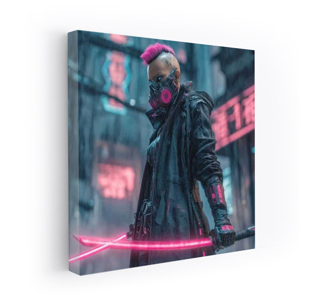 Neon Warrior: Sword Light in the City of the Future
