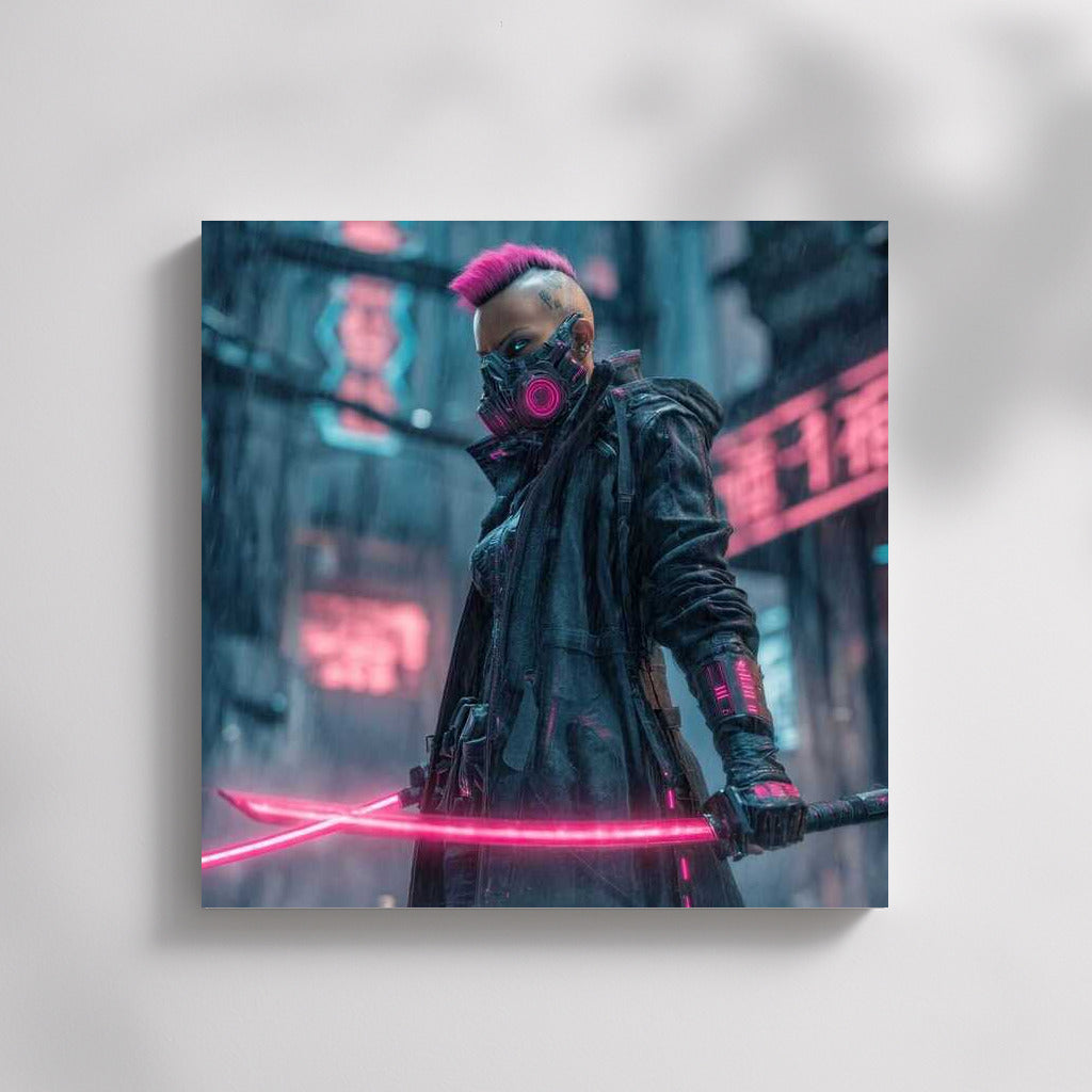 Neon Warrior: Sword Light in the City of the Future