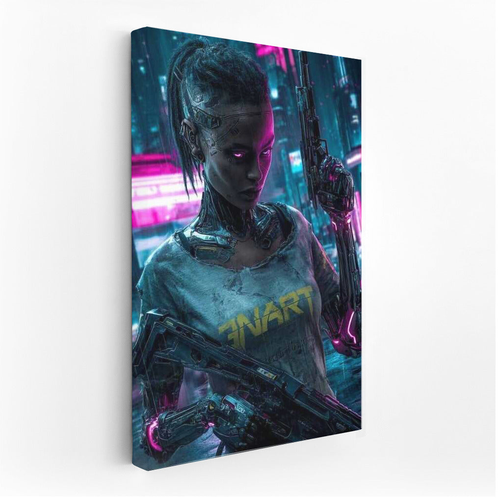 Neon City: Android Awakens in the World of Technology