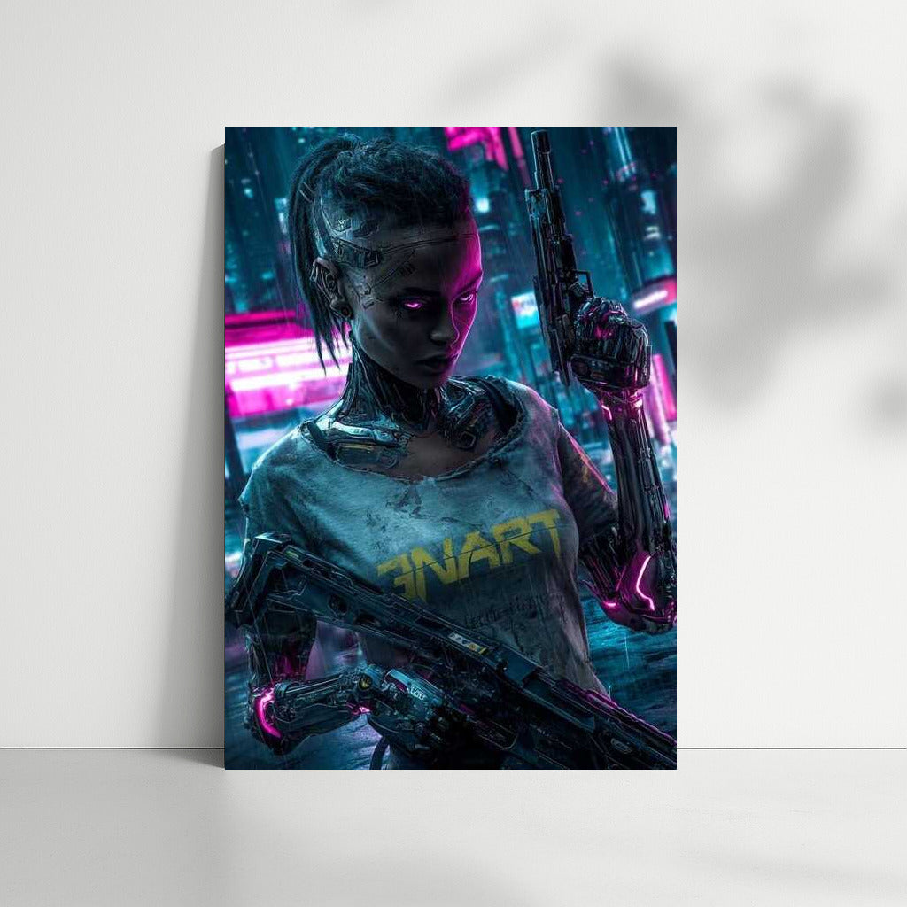 Neon City: Android Awakens in the World of Technology