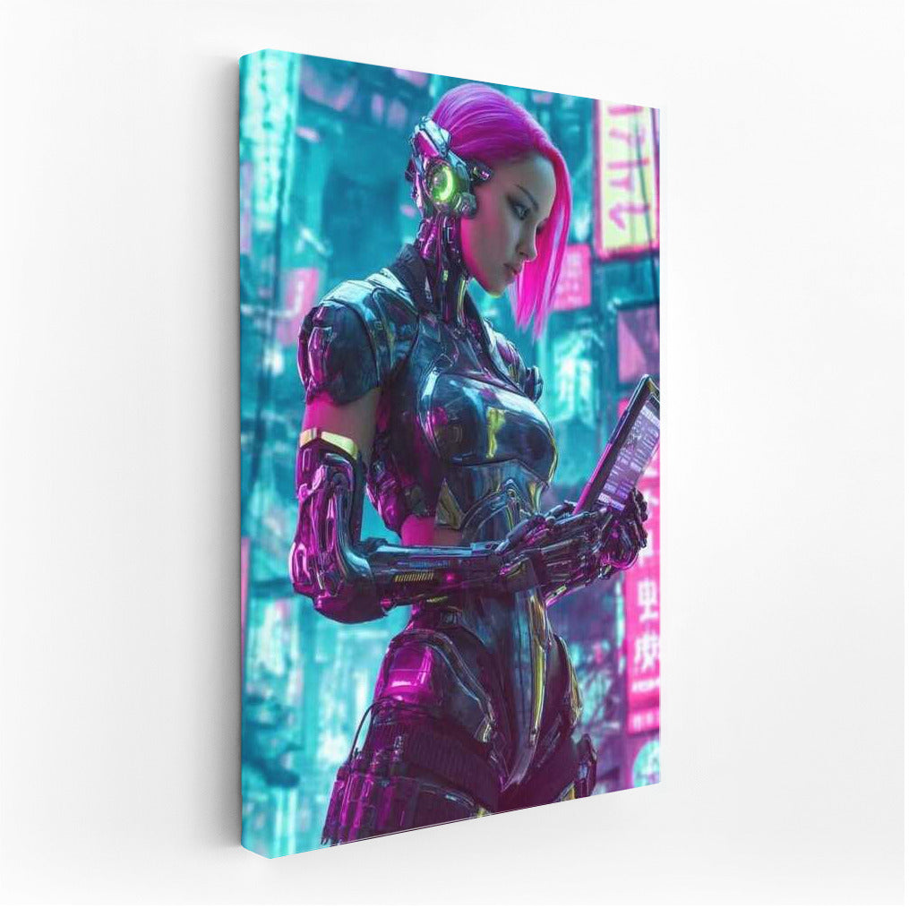 Cyberhero in the Neon World: Virtual Edges
