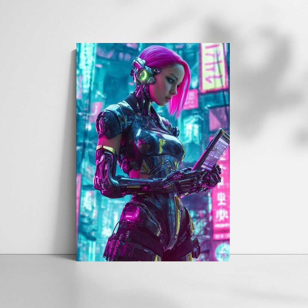 Cyberhero in the Neon World: Virtual Edges