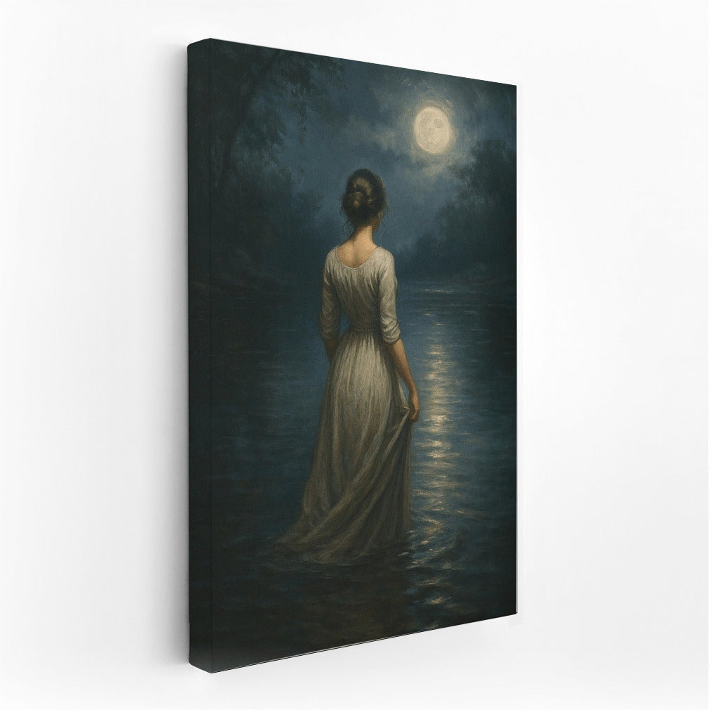 Moonlight and Shadow: A Brooding Evening in Dark Academia Style