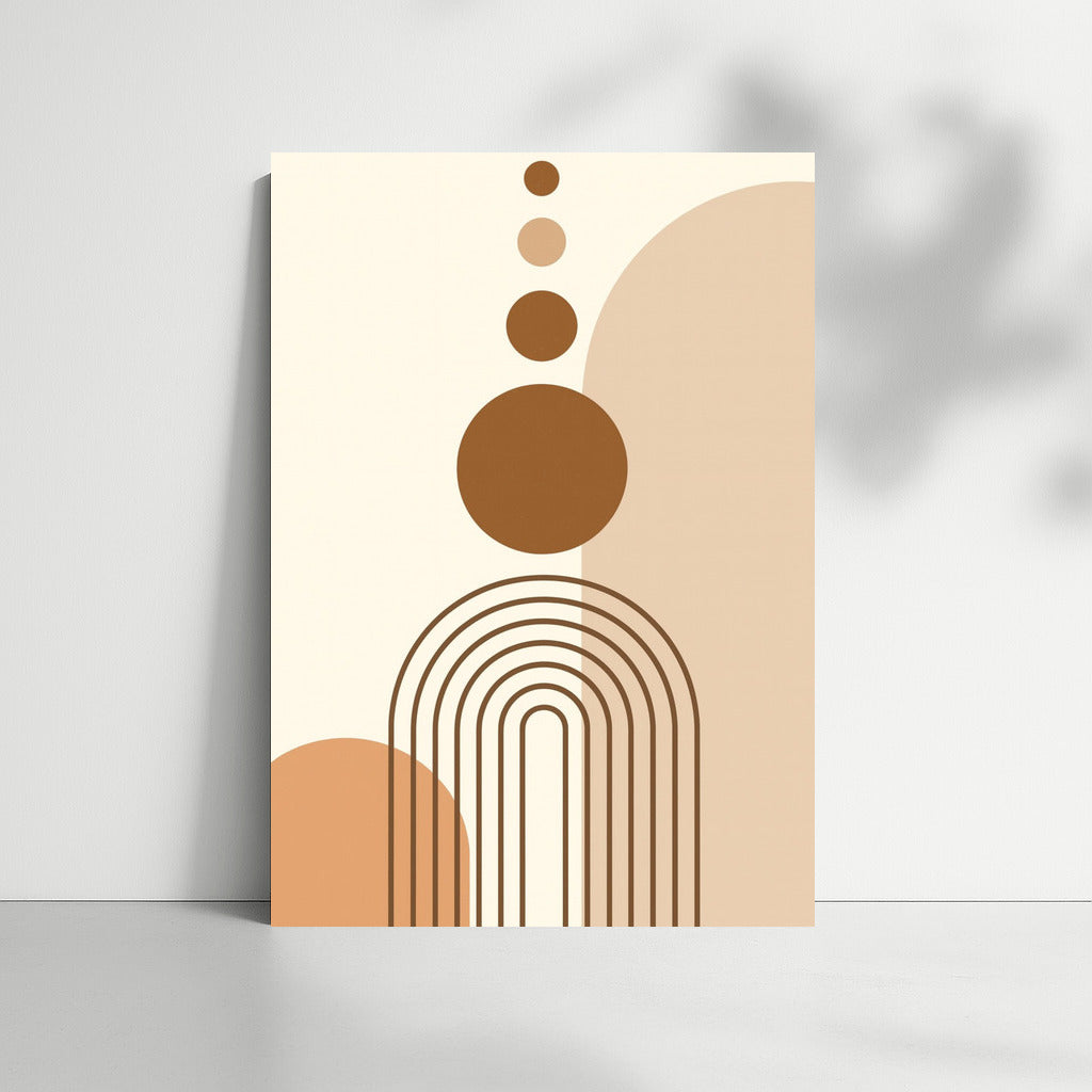 Geometric Harmony: Lines and Circles