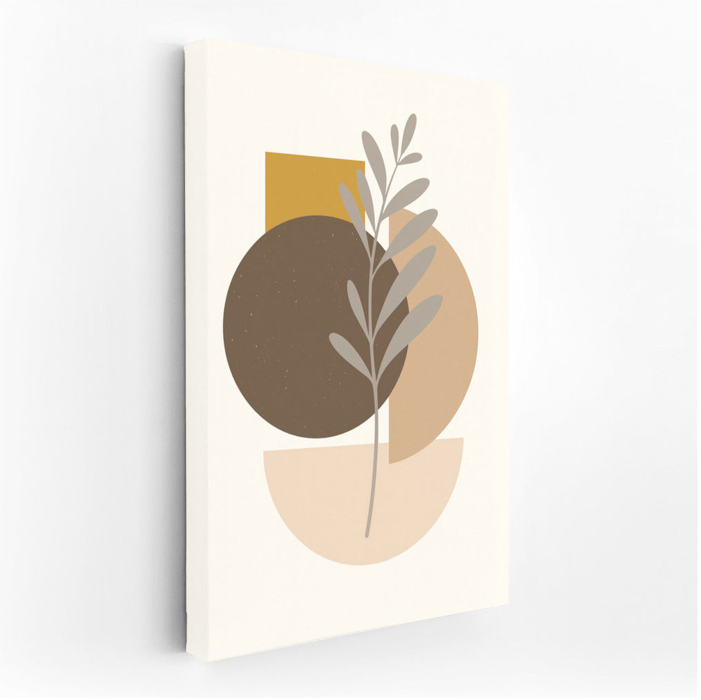 Geometric Harmony: Floral Elegy