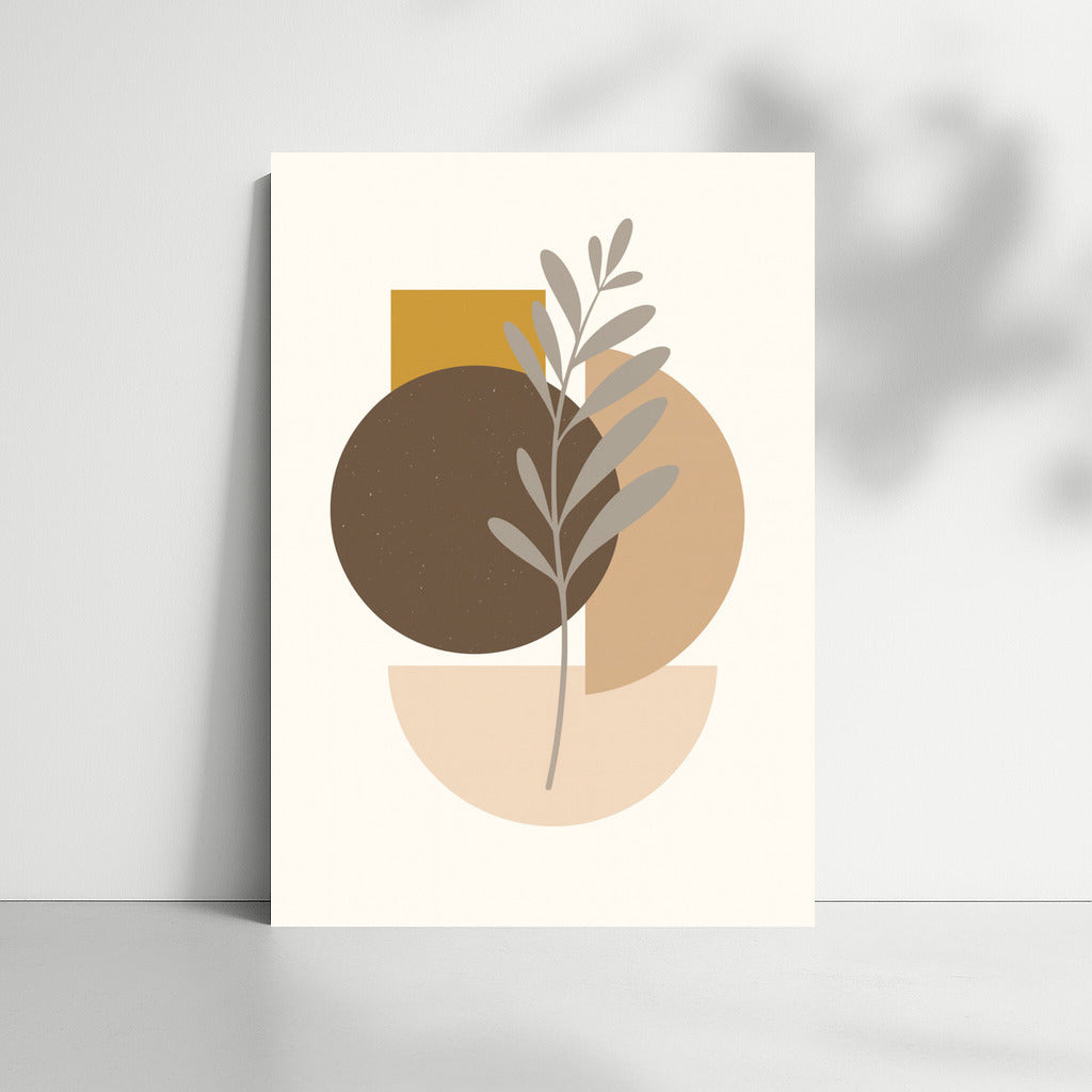 Geometric Harmony: Floral Elegy