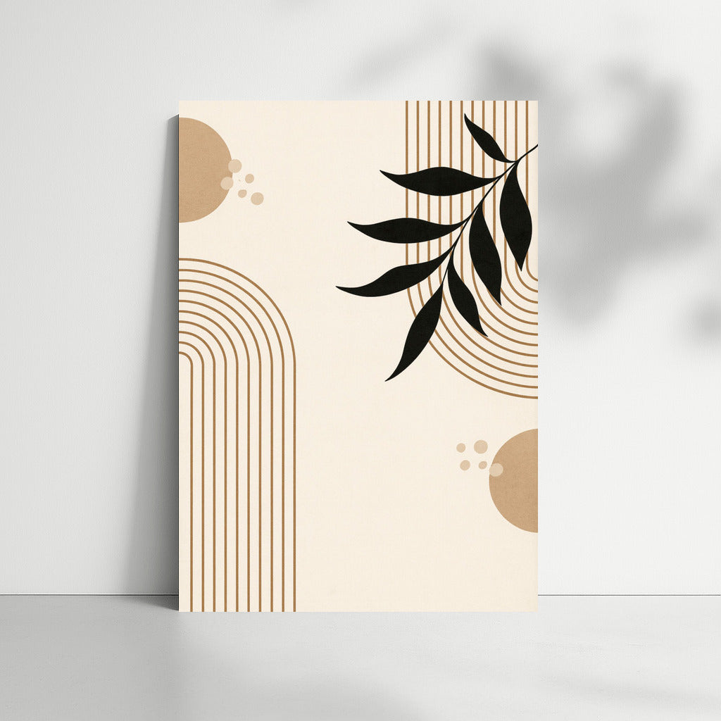 Elegant Geometry of Nature: Stylish Decor for Interior