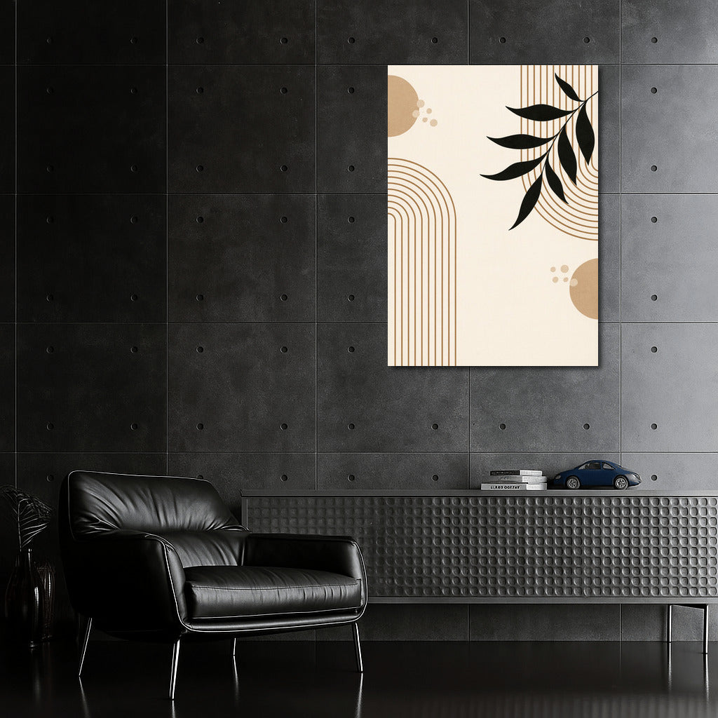 Elegant Geometry of Nature: Stylish Decor for Interior