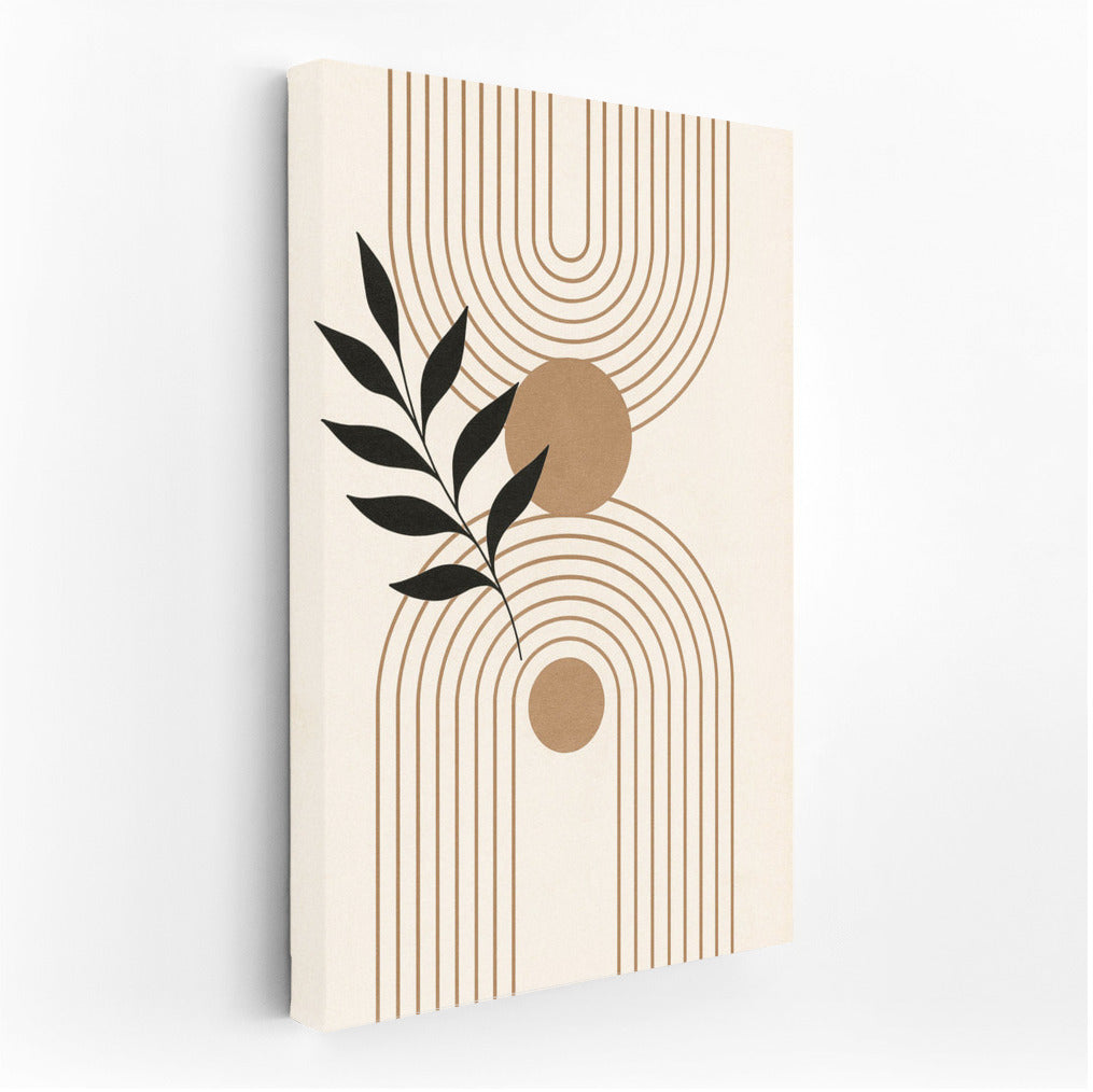 Harmony of Lines and Nature: Geometric Elegy