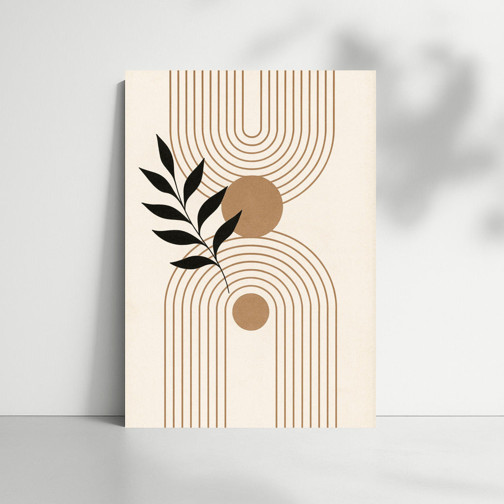 Harmony of Lines and Nature: Geometric Elegy