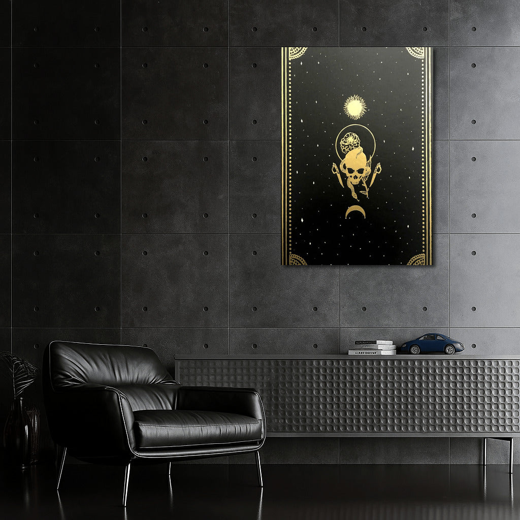 Star Skull: Gothic Golden Mystic