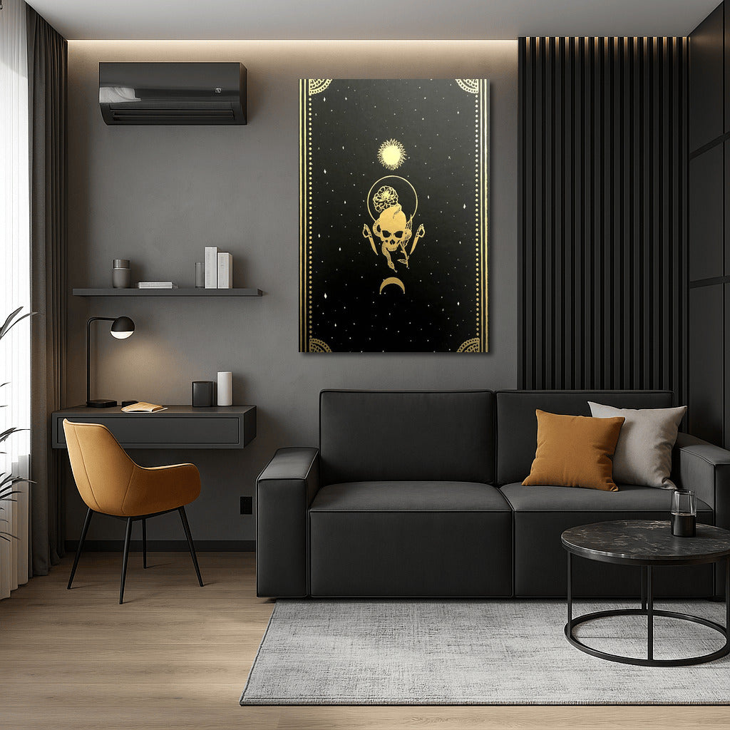 Star Skull: Gothic Golden Mystic
