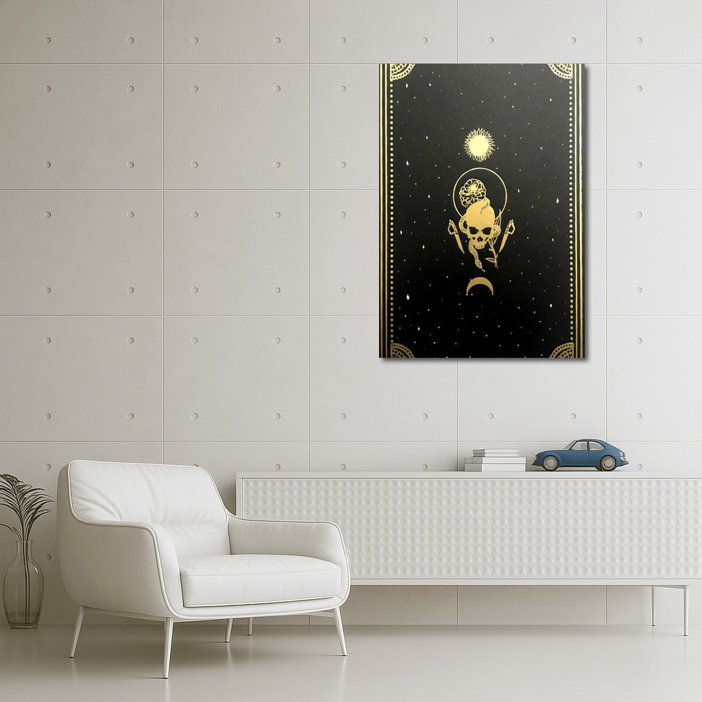 Star Skull: Gothic Golden Mystic