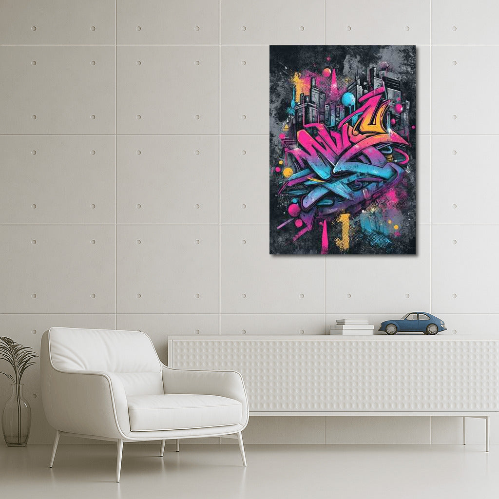 Urban Dreams: Graffiti Dynamics