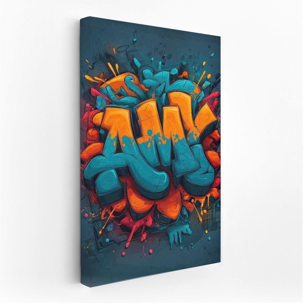 Explosion of Colors: Graffiti Dynamics