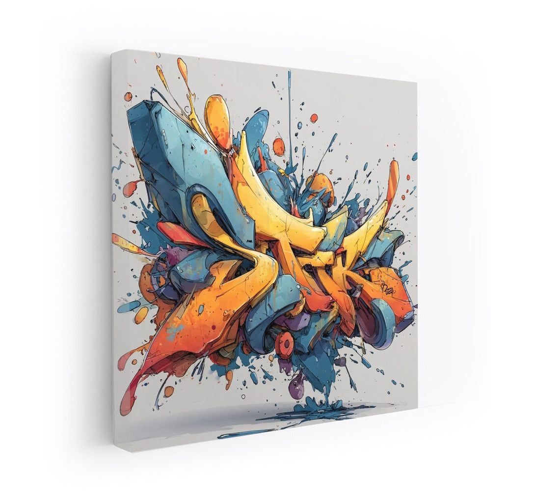 Color Explosion: Dynamic Graffiti for Your Walls