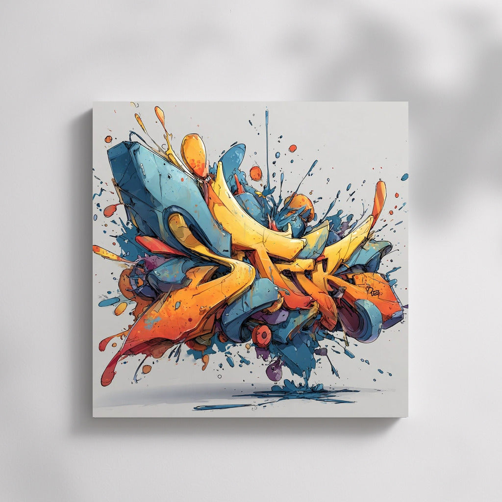 Color Explosion: Dynamic Graffiti for Your Walls
