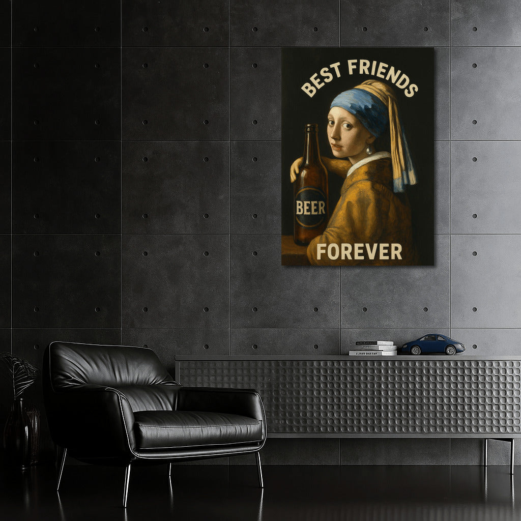 Foam Brotherhood: Humor on the Wall