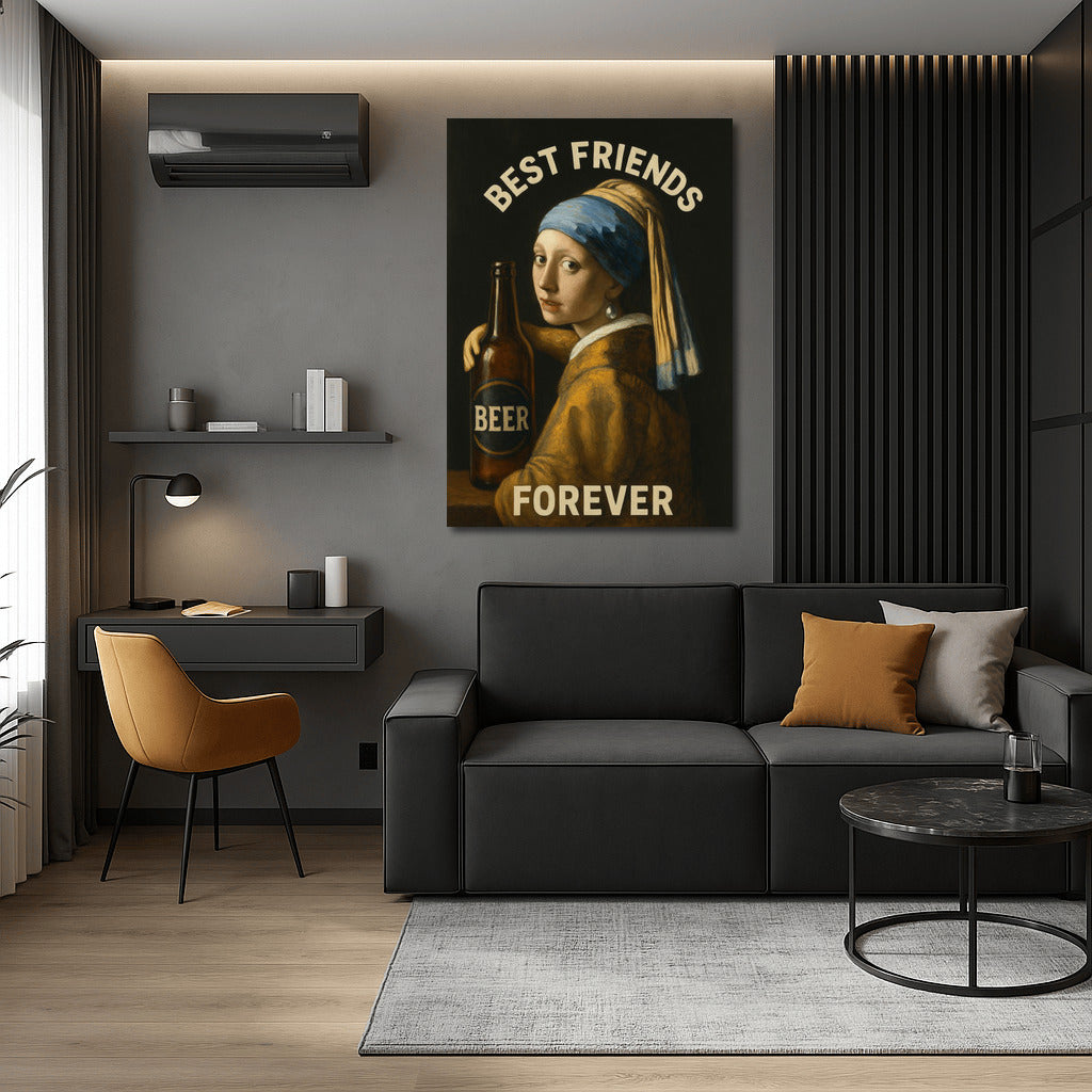 Foam Brotherhood: Humor on the Wall