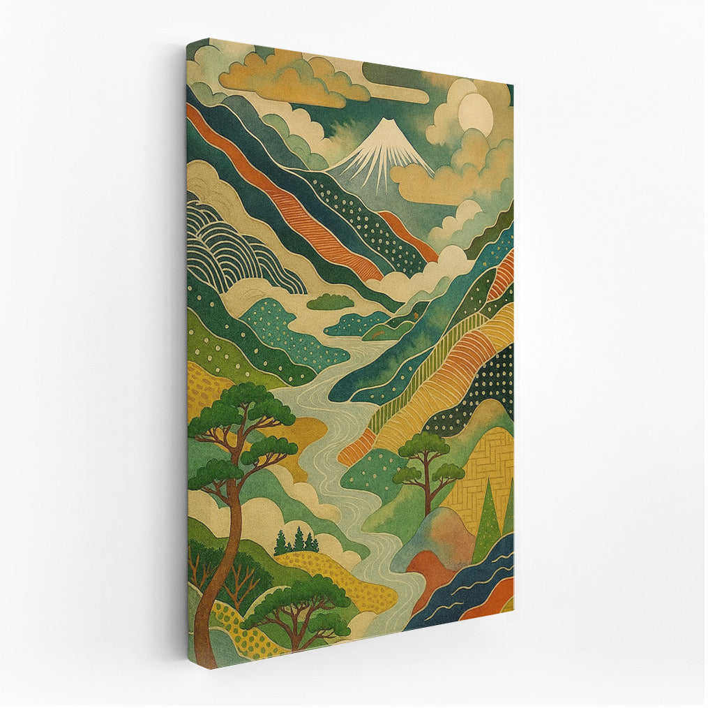 Mountain Harmony: Japanese Minimal Calm