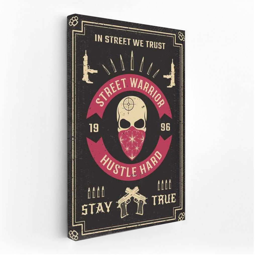 Street Warrior: Brutal Accent for Man Cave