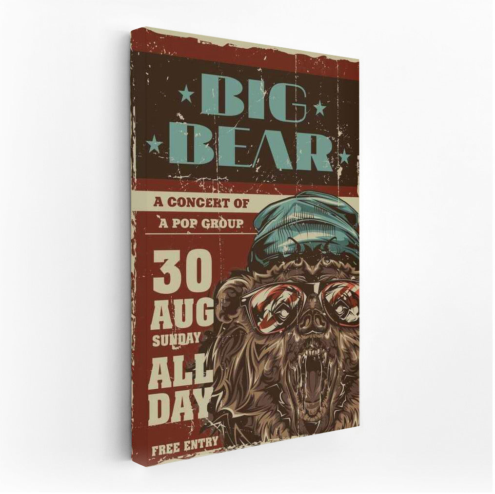 Brutal Bear: Retro Energy for Man Cave