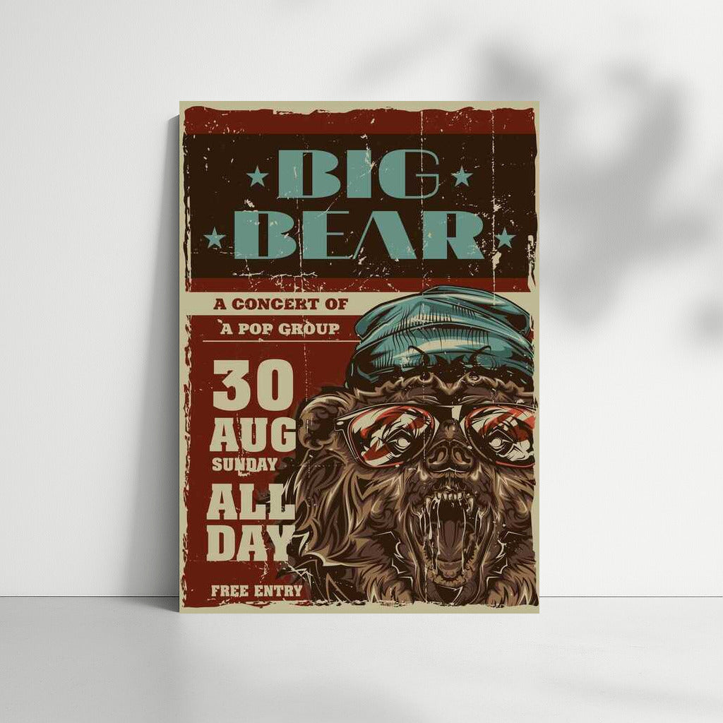 Brutal Bear: Retro Energy for Man Cave