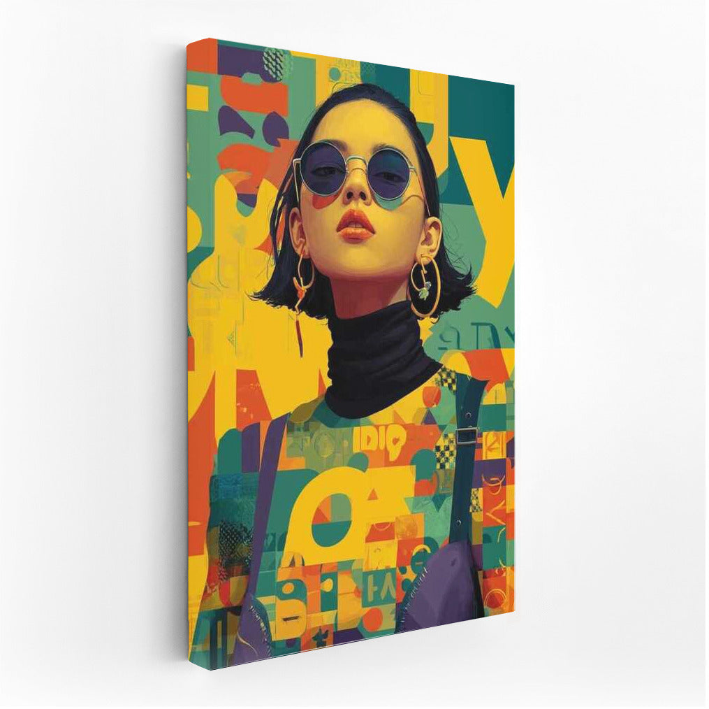 Vivid Vortex: Maximalist Explosion of Color and Style