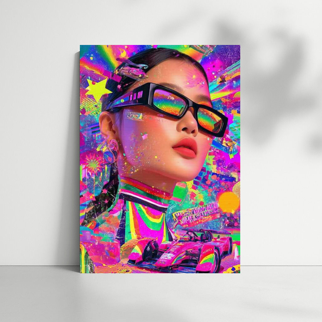 Neon Explosion: Bright Energy Maximalist