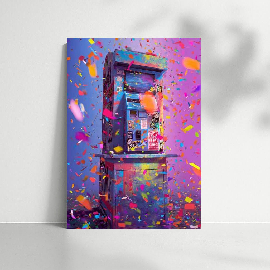Bright Chaos: Color Explosion Maximalist