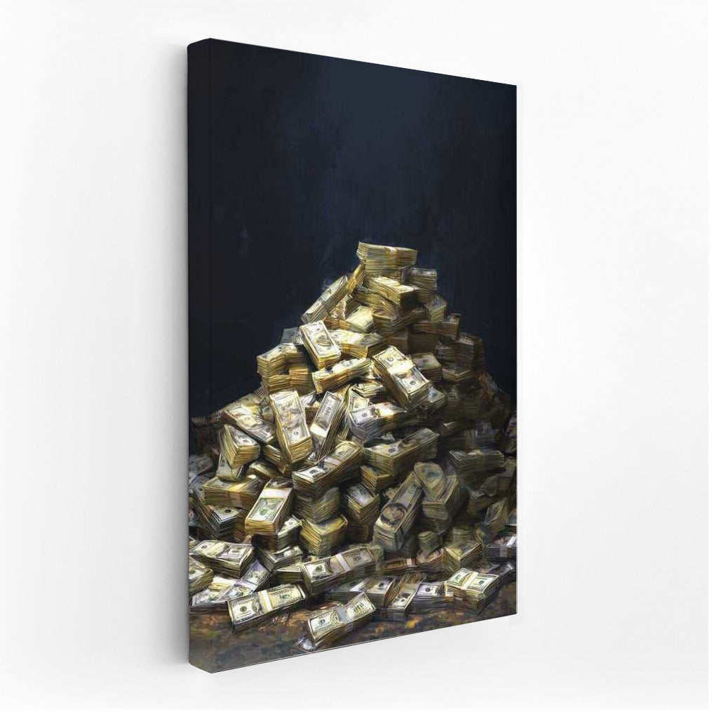 Ocean of Wealth: Pile of Banknotes