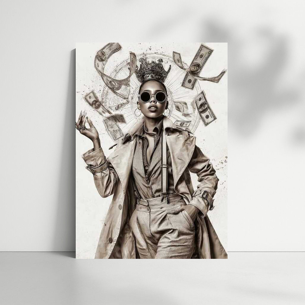 Queen of Style and Soaring Money: Financial Chic