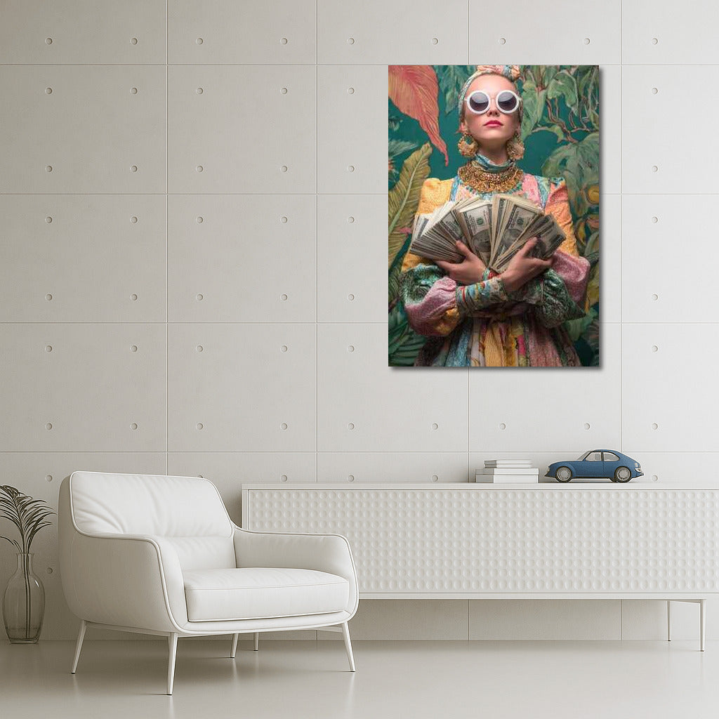 Playful Chic: Style and Money on Canvas