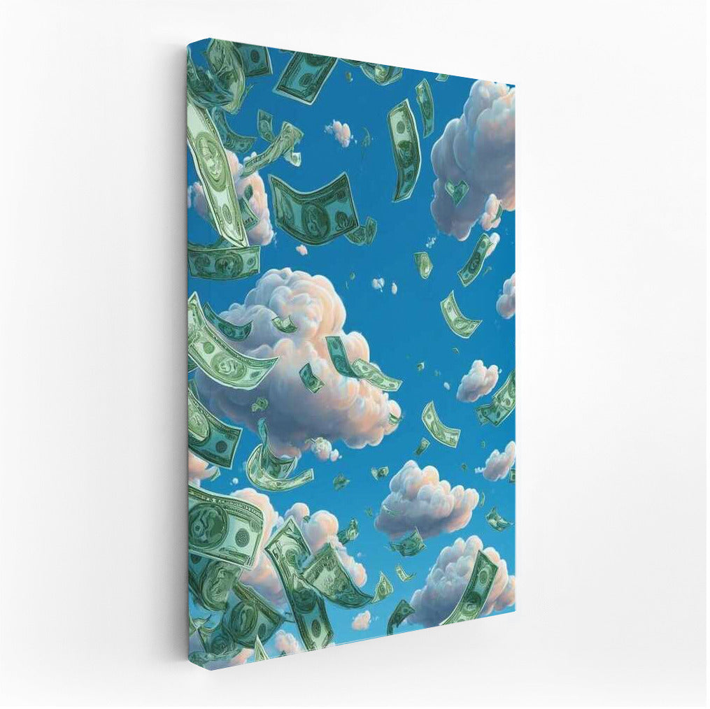 Floating Bills: A Dream of Unlimited Possibilities